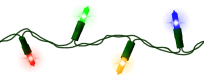 Free Christmas Lights Clipart - Public Domain Christmas clip art ...
