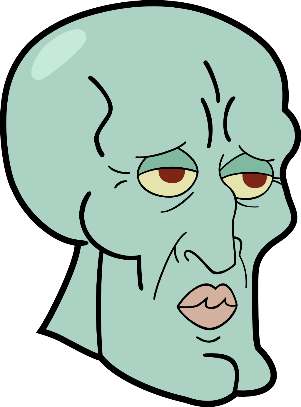 Image - Squidward-Head-Funny.png | Trollpasta Wiki | Fandom ...