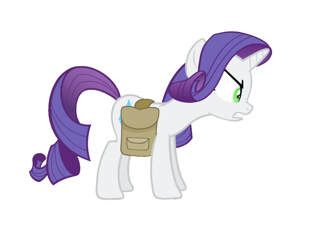 MLP Angry Green-Eyed Rarity vector by RudolphVonGrobel on DeviantArt