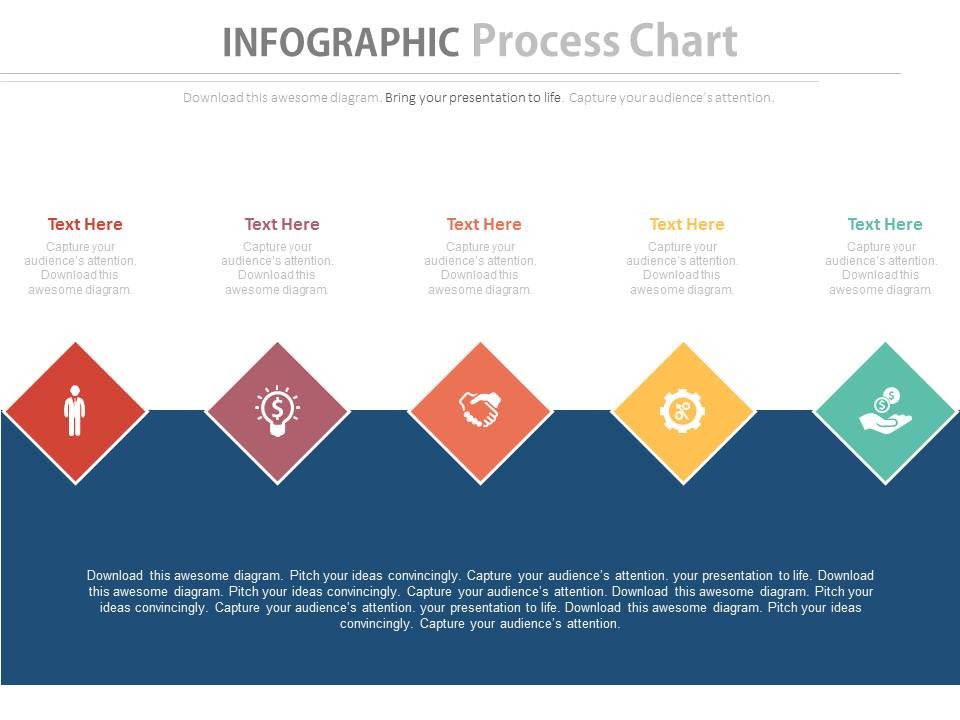 Pyramid With Icons For Growth Analysis Flat Powerpoint Design