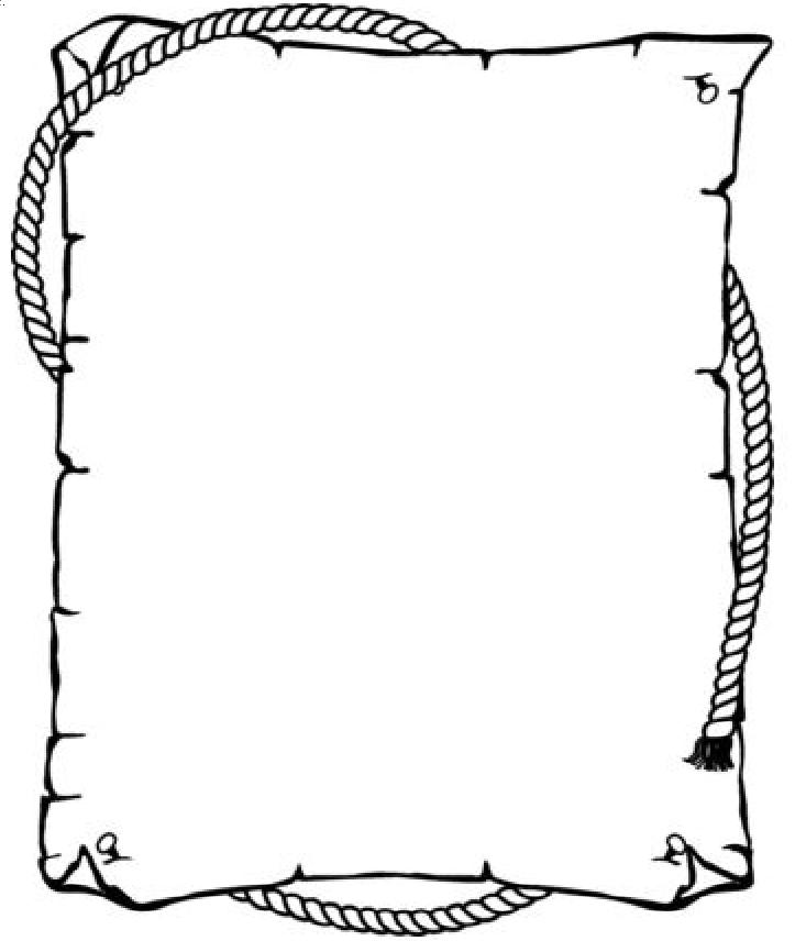 Clip Art Blank Pirate Map Clipart