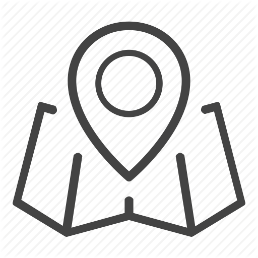 Map icon clipart