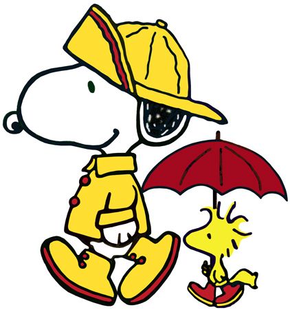 Snoopy And Woodstock Spring Clipart