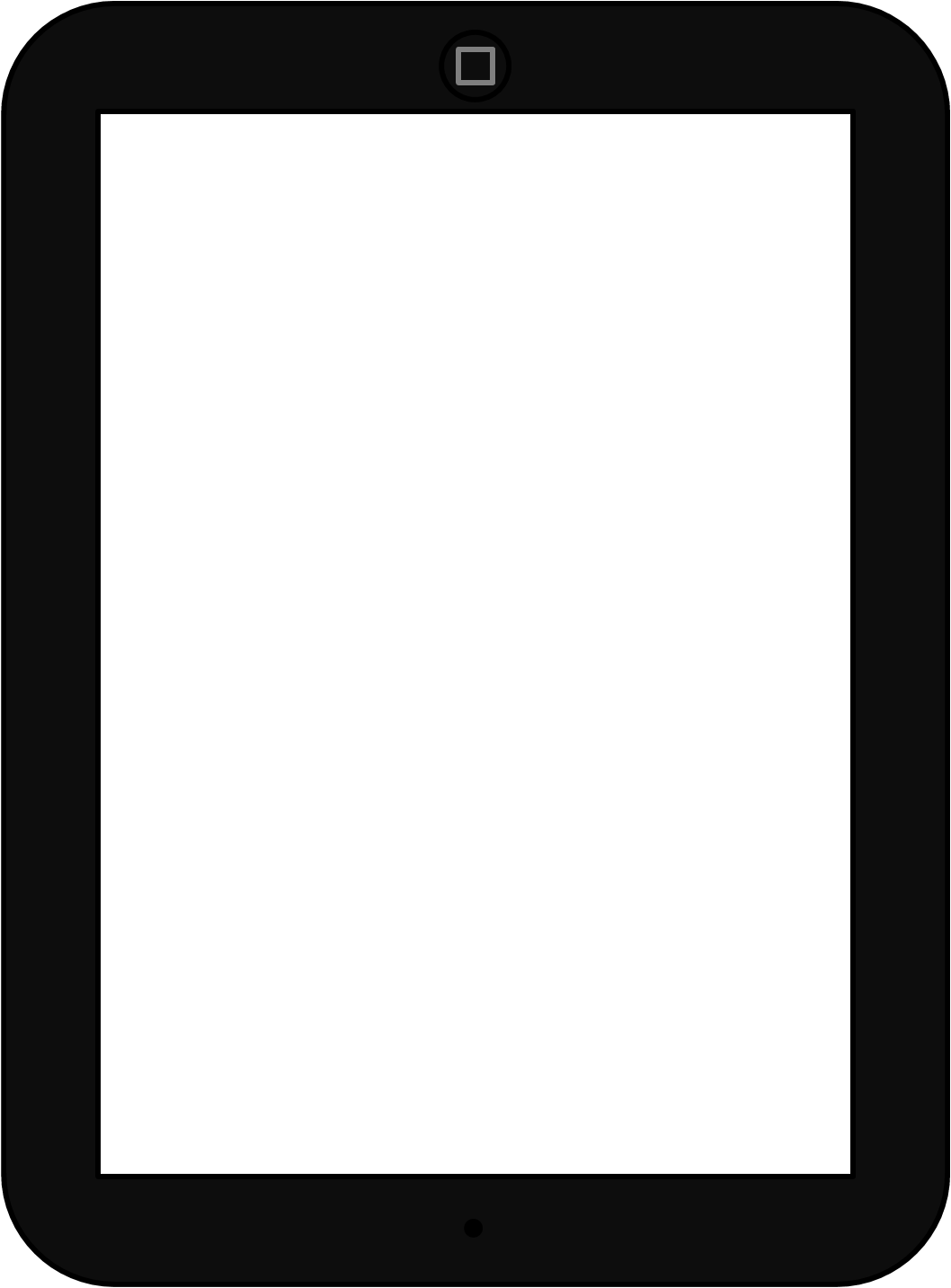 Apple computer clipart black and white