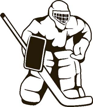 Road hockey clipart