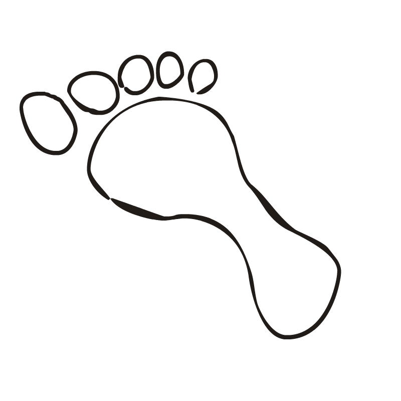 Cartoon foot clipart kid 3 - Clipartix