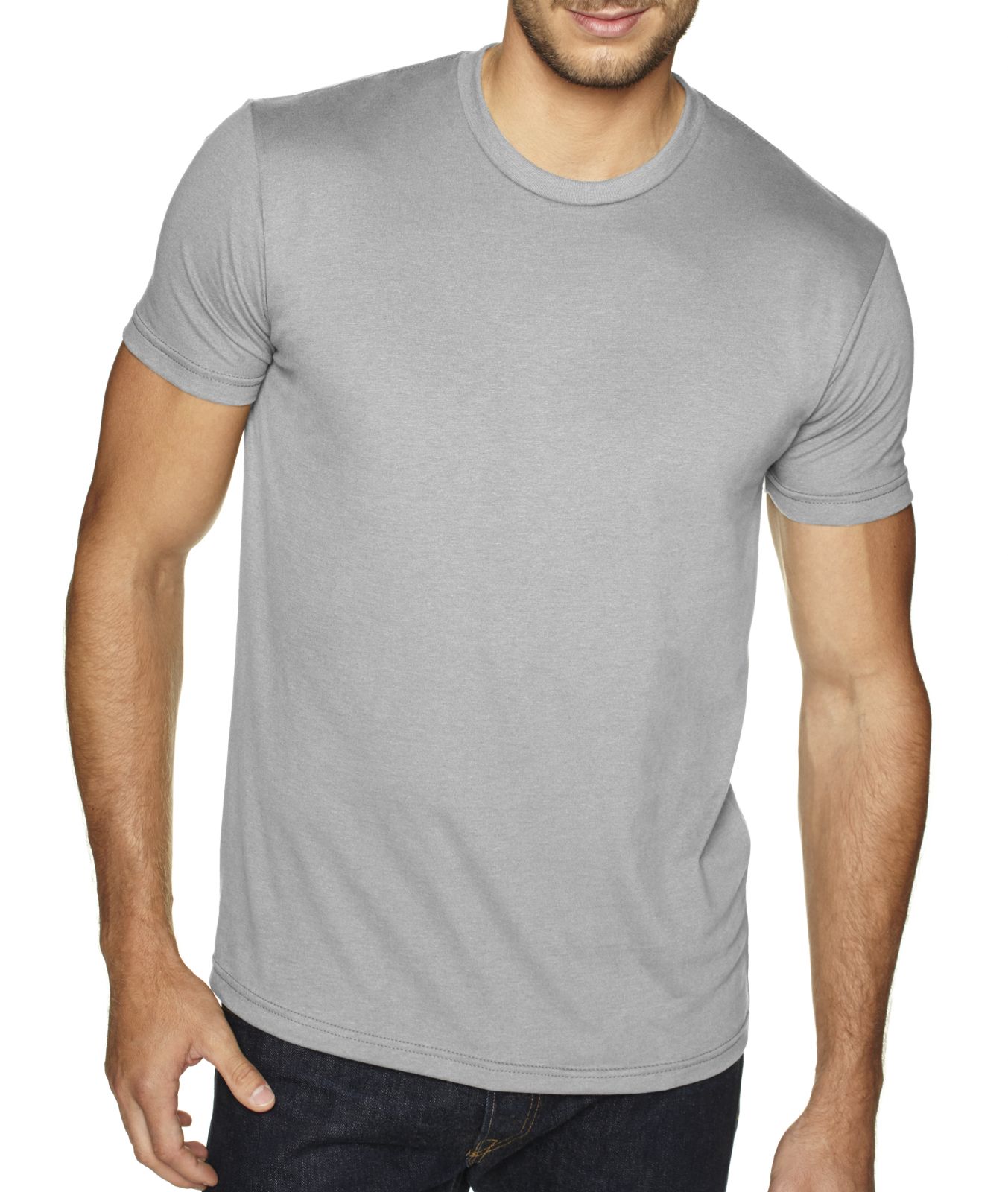 6410 Tee Shirt Next Level Premium Sueded Crew Men&#039;s Blank