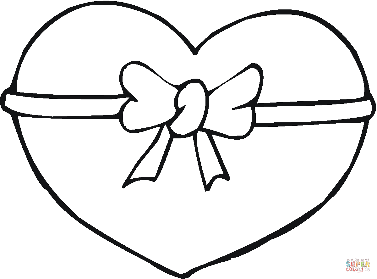 Cool Valentines Day Blank Hearts Coloring Page From Heart Coloring ...