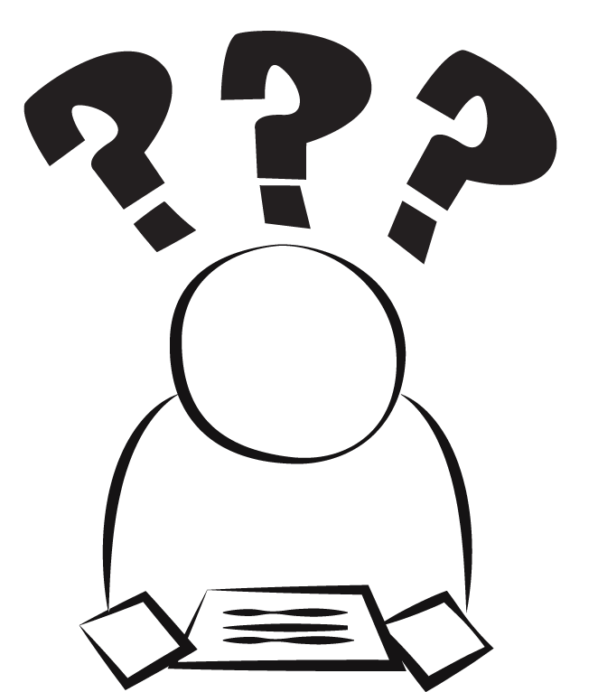 Confused Person Clip Art