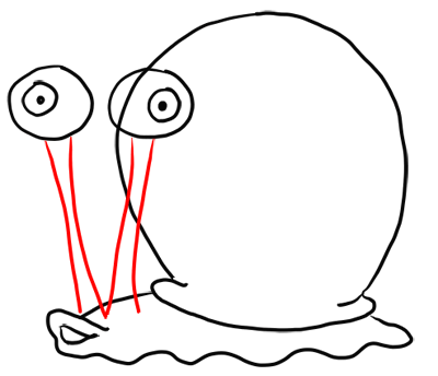 How to Draw Gary the Snail from Spongebob Squarepants : Step by ...