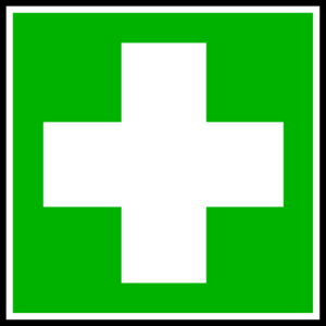 Green Hospital Cross clip art - vector clip art online, royalty ...