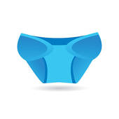 Blue Diaper Clipart