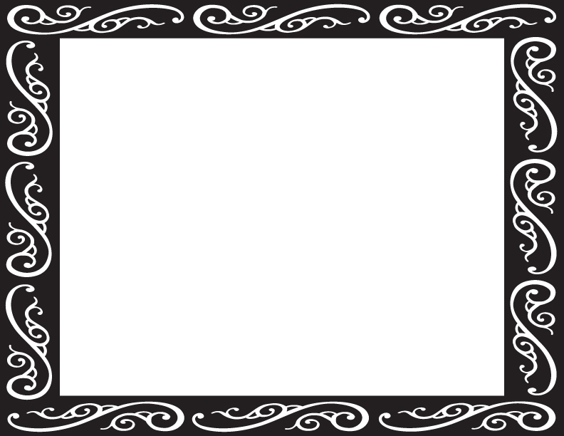 Black Border Certificate Template - ClipArt Best