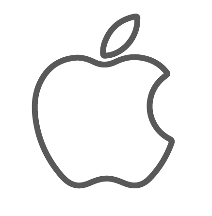 Apple Logo Outline | Free Download Clip Art | Free Clip Art | on ...