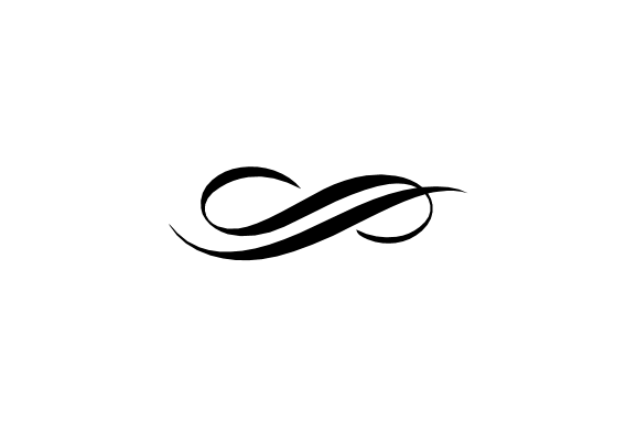 Simple Flourish Line Divider