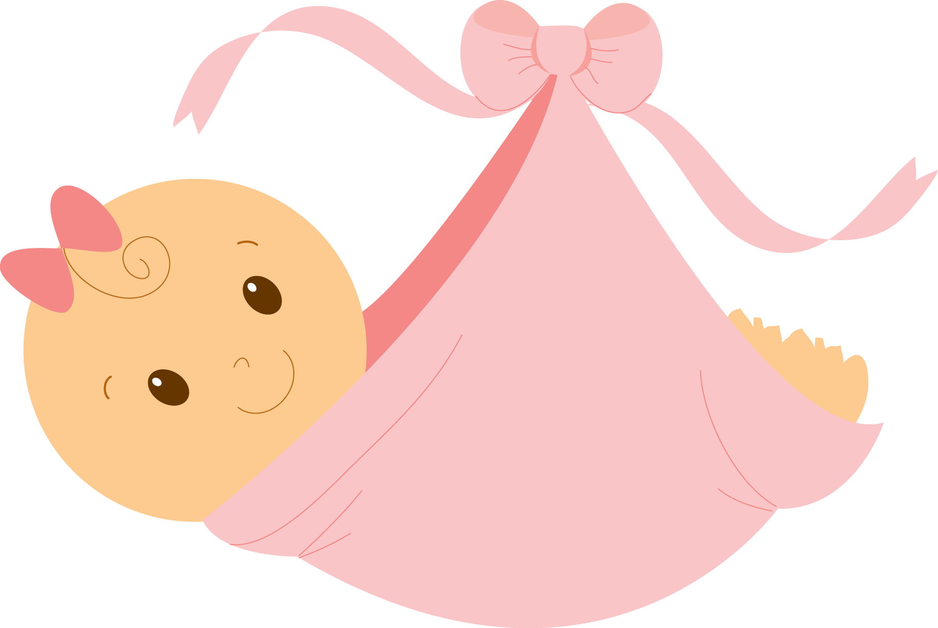 Baby girl shower clip art - ClipartFox
