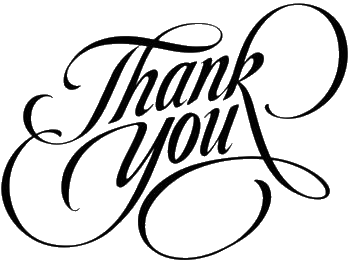 Thank you clipart png