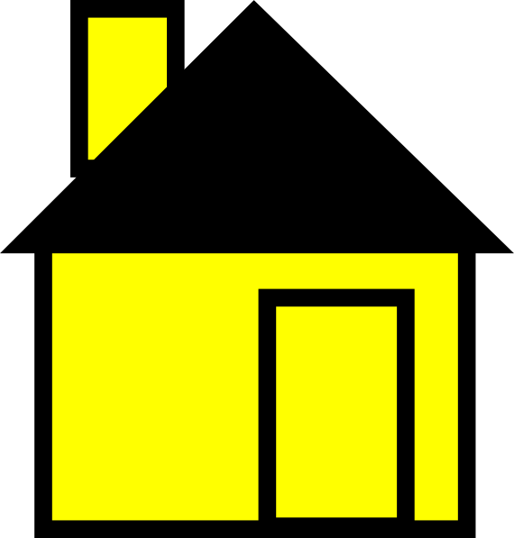 Simple house clipart