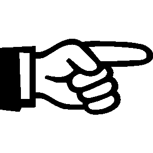 Finger Pointing Clip Art - Tumundografico