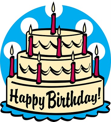 Free birthday cake clipart