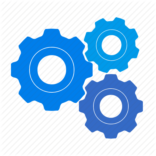 Cogwheel, configuration, control, equipment, gears, options ...