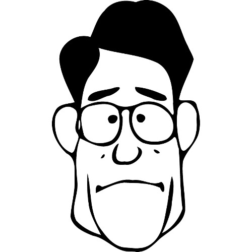 Serious Face Clipart