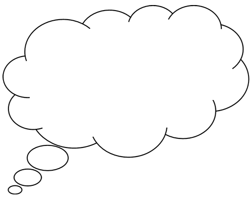 Thought bubble clipart png