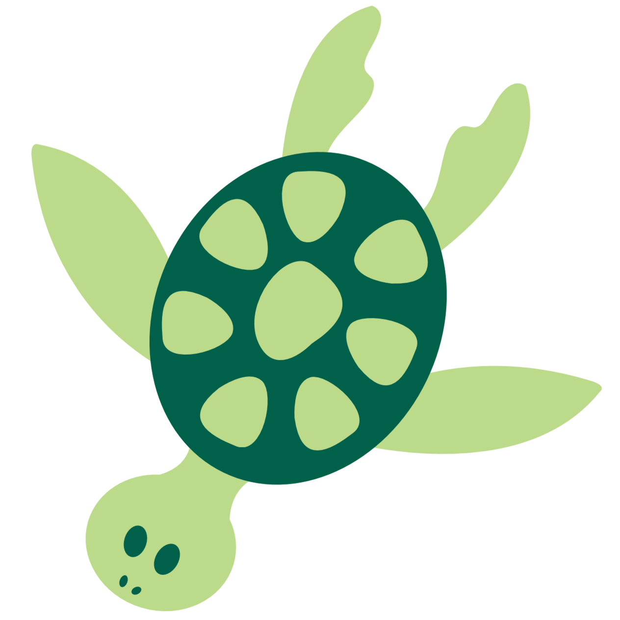 Sea turtle school clipart