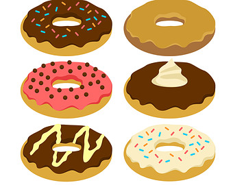 Jelly Donut Clipart