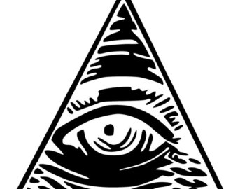 All seeing eye decal | Etsy