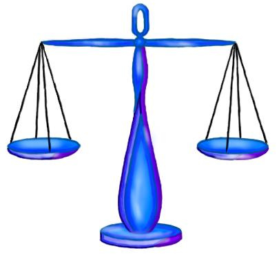 Balance Scale Object In Clipart