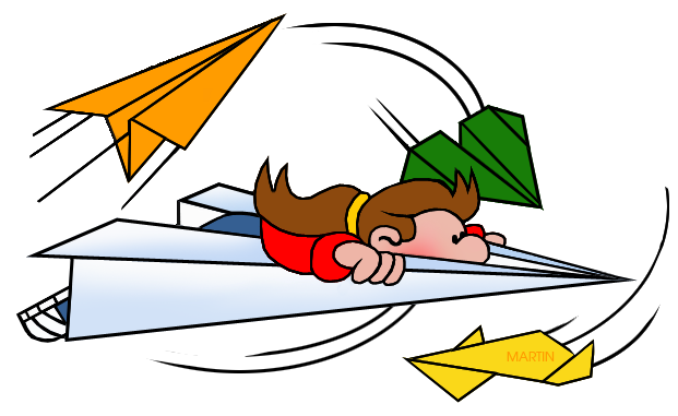 Paper airplane clip art - ClipartFox