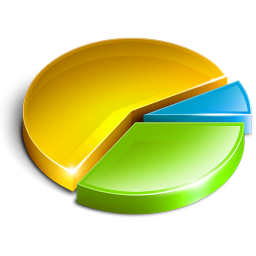 Pie Chart Icon, PNG ClipArt Image | IconBug.com