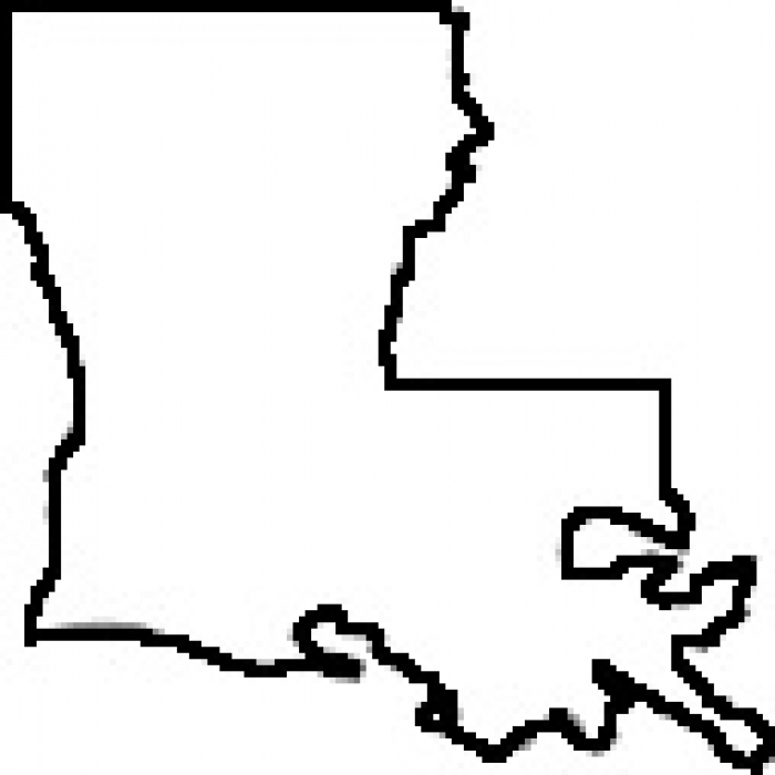 Outline Louisiana Clipart