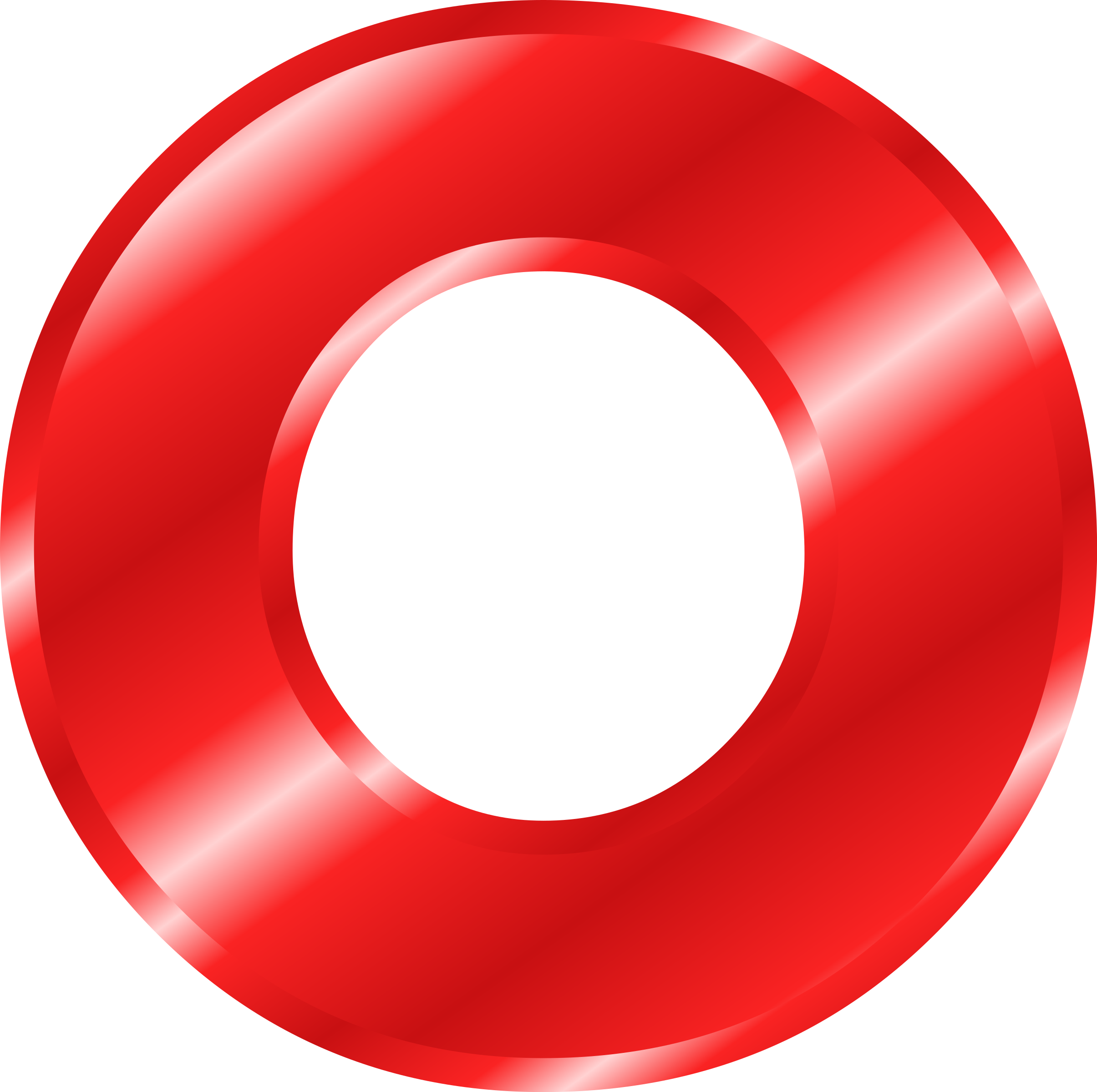 Clipart - Effect Letters Alphabet red