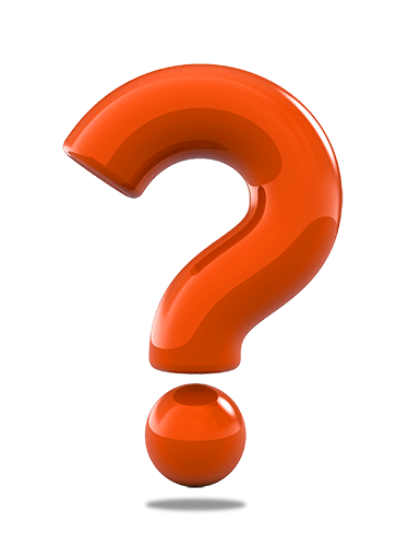 RSRS | Orange-question-mark-3D-glossy