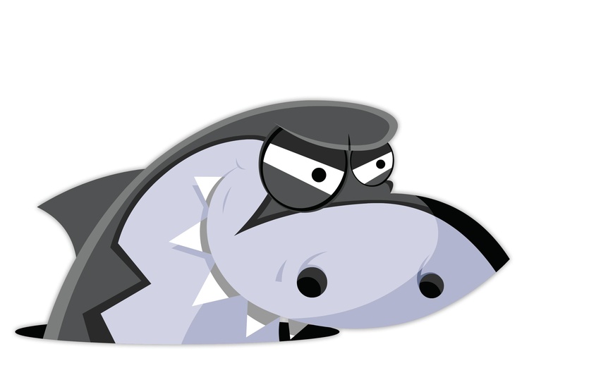 Great White Shark Cartoon