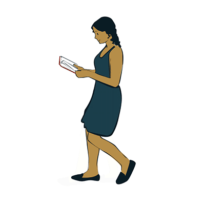 30 Animated Book Reading Gifs - Best Animations