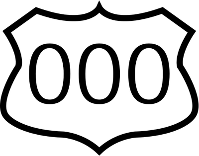 Highway Sign Vector - ClipArt Best
