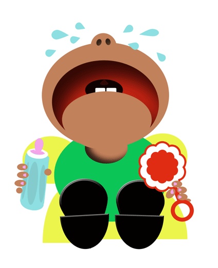 Baby Crying Clipart