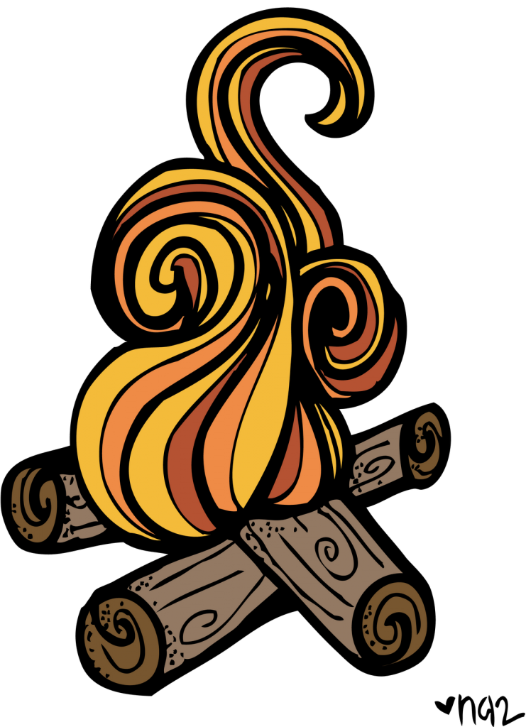 Camp Fire Clip Art - Tumundografico