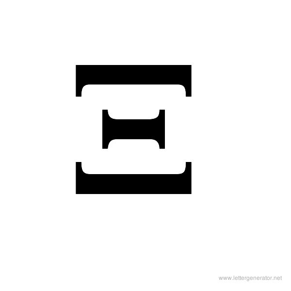 Greek Alphabet Gallery - Free Printable Alphabets | LETTER ...