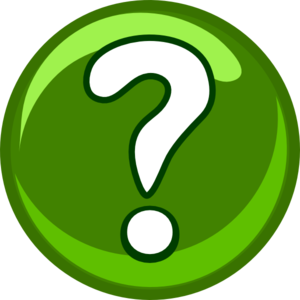 Green Question Mark Clip Art - vector clip art online ...