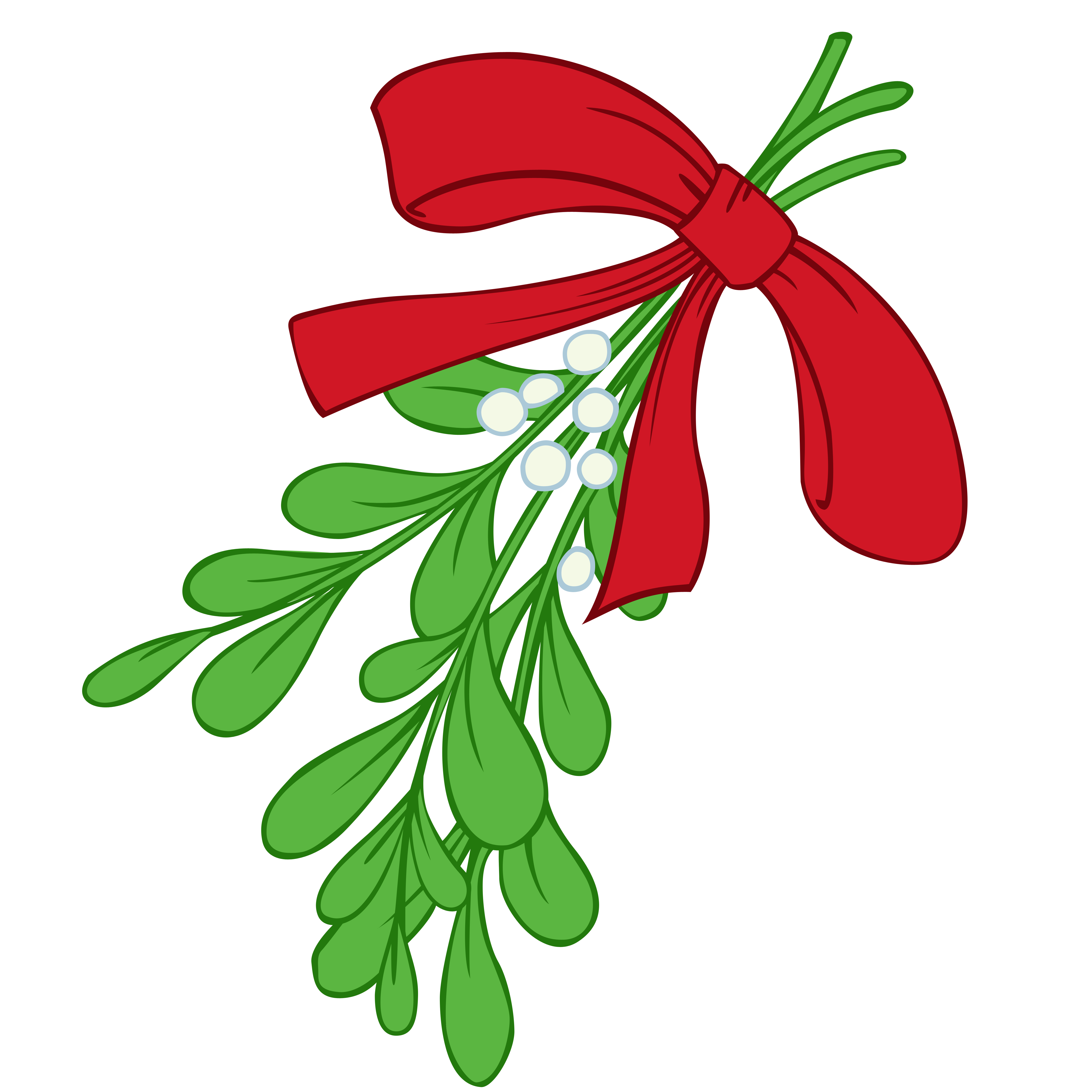 How To Draw A Mistletoe | Free Download Clip Art | Free Clip Art ...