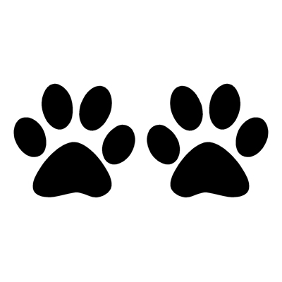Cat Print Clipart