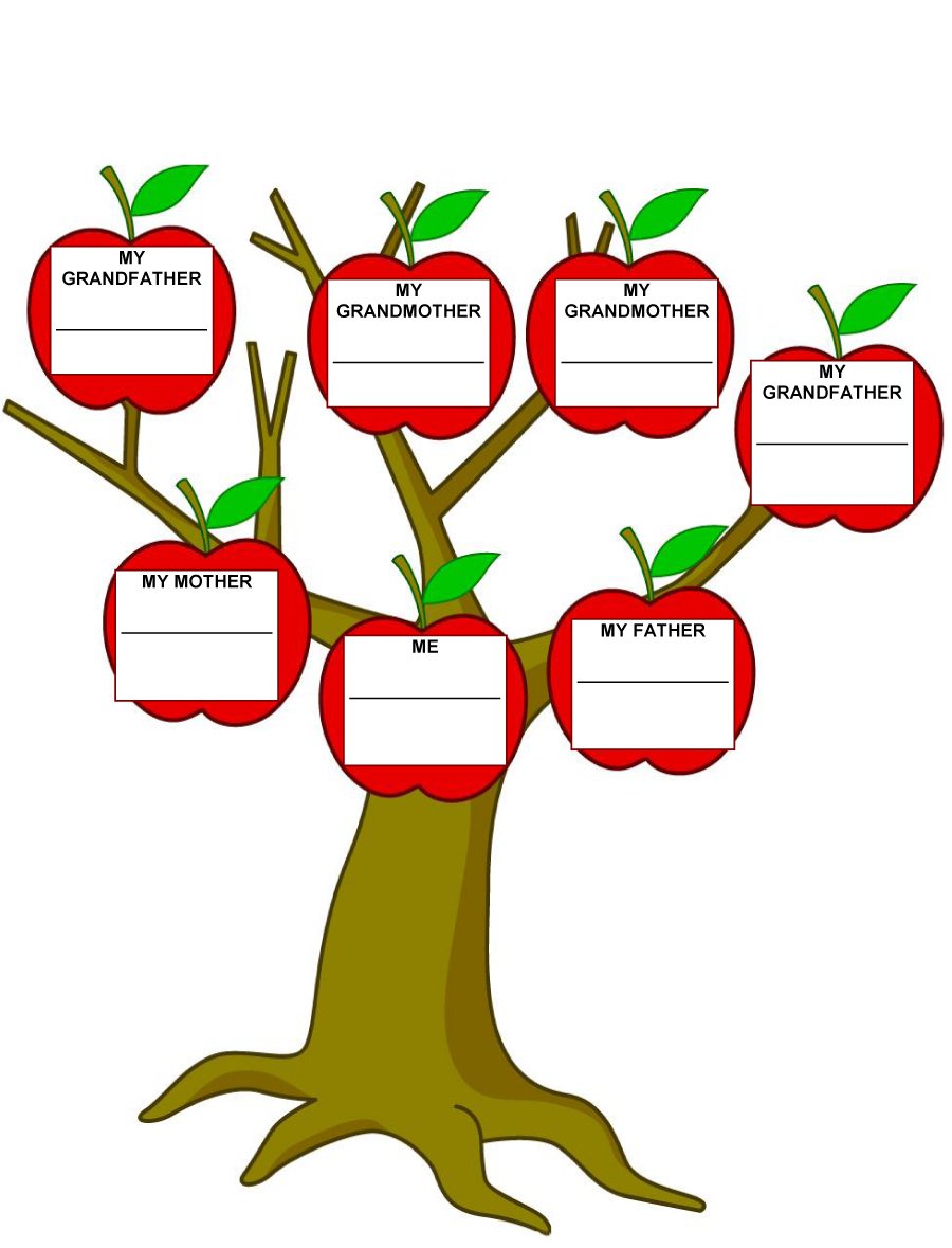 40+ Free Family Tree Templates (Word, Excel, PDF) - Template Lab