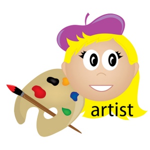 Clip Art Artist Paint Palette Clipart