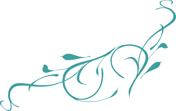 Corner scroll work clipart