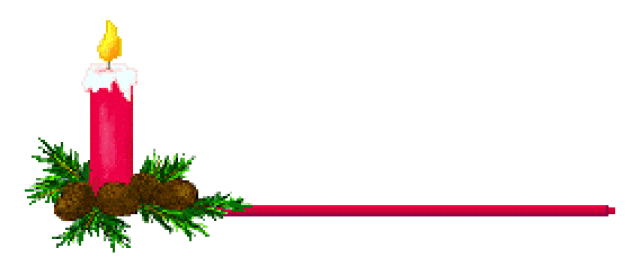 Christmas Page Divider Clipart