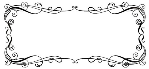 Label Borders Clipart